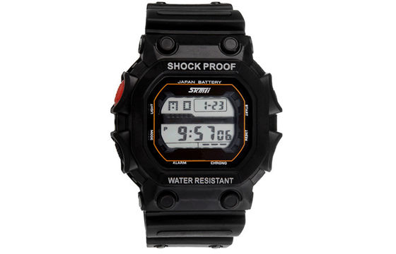 Skmei Square Sport Digital Watch EL Backlight Mens Buckle Watches