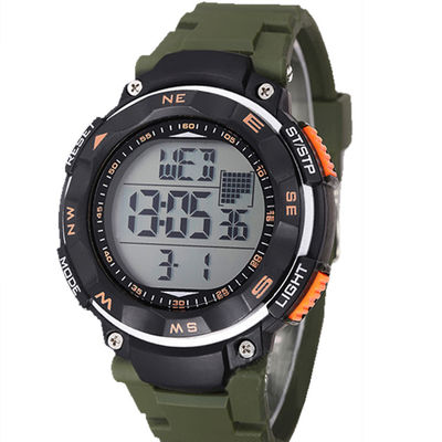 Hourly Chime Multifunction Digital Watch With LCD Digital Mov't