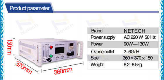 Medical Commercial Ozone Generator , Desktop ozone therapy machine