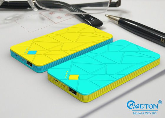 Rechargeable 4000mAh Li-polymer Ultrathin Power Bank , Universal Portable Power Bank