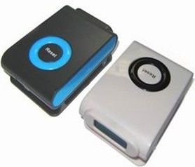 Langkah Kontra Pedometer dengan memori 7days dan 10 langkah penyangga koreksi kesalahan