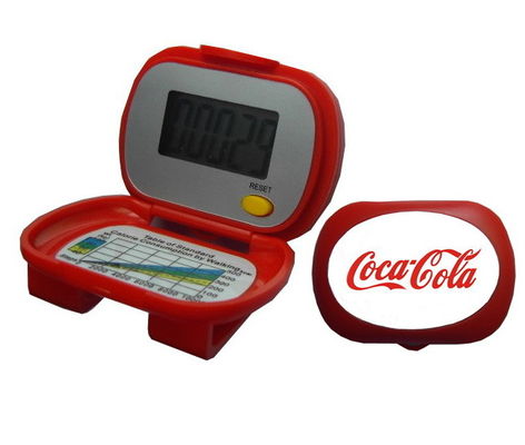 Étape compteur podomètre avec Coca-Cola Logo rouge Digiwalker podomètres