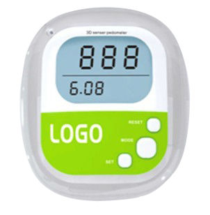 Digital Pocket Pedometer với doubleline LCD B2 / Logo tùy chỉnh