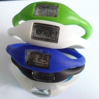 Sehat Silicone Wristband Watch, Waterproof Womens Mode Sport Wrist Watch