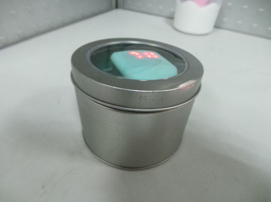 Montre de bracelet de silicone de résistant à l'eau, montre menée intelligente d'écran tactile