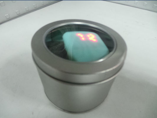 Montre de bracelet de silicone de résistant à l'eau, montre menée intelligente d'écran tactile