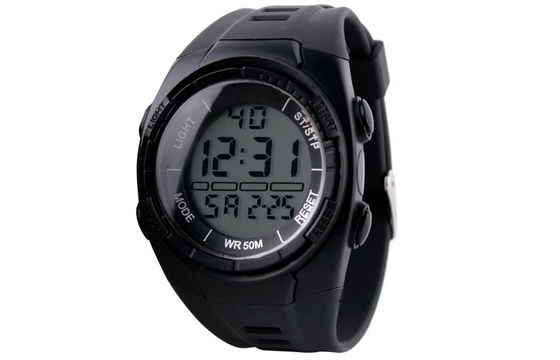 LCD Ekran Çok İşlevli Dijital Saat Boys Günlük Alarm Spor Saat