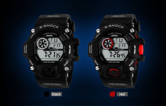 La montre quotidienne 12/24 heures de sport d'alarme de contre-jour d'EL équipe des montres de Digital