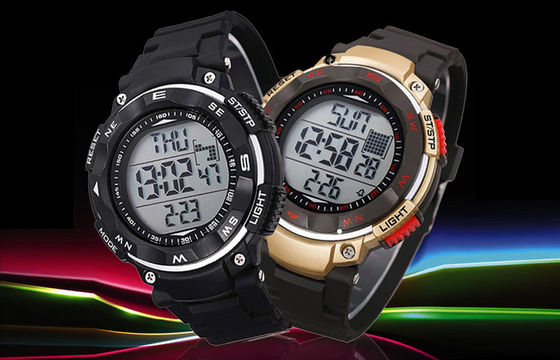 مقاومة جولة رقمية الترويجية ABS فرقة التقويم المعصم ووتش المياه