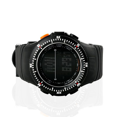 Черный вахта LCD многофункциональный цифровой с светом задней части EL