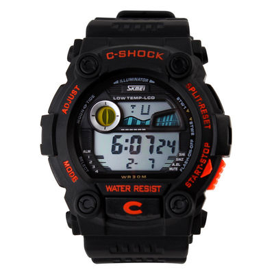 Montre de Digital multifonctionnelle de sports de la marque 0907 de Skmei Digital extérieure pour les hommes