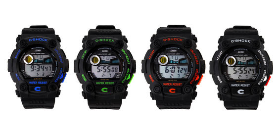 Montre de Digital multifonctionnelle de sports de la marque 0907 de Skmei Digital extérieure pour les hommes