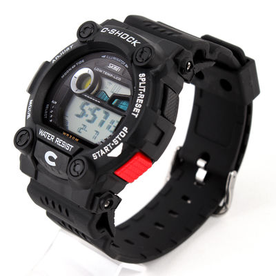 Montre de Digital multifonctionnelle de sports de la marque 0907 de Skmei Digital extérieure pour les hommes