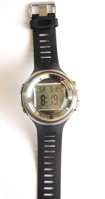 PU ατόμων διπλό χρονικό ηλεκτρονικό ρολόι ρολογιών συναγερμών πορπών ψηφιακό δομένος