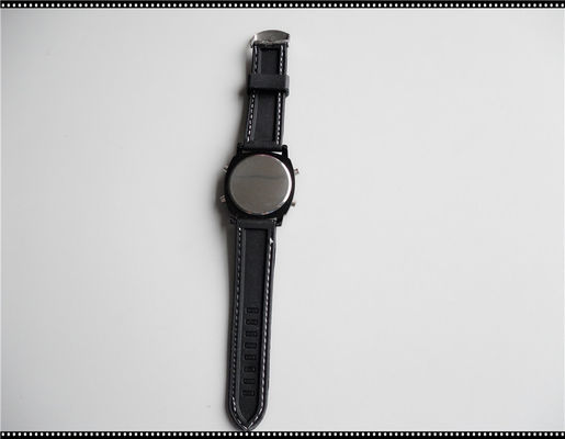 Personalized Black Silicone Led Watch With Soft Silicone Strap