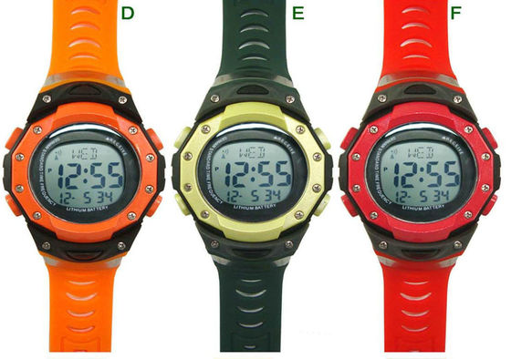 जर्मनी रेडियो नियंत्रण पुरुषों पोर्टेबल डिजिटल घड़ी धातु प्रकरण