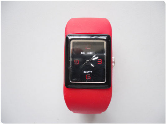 Fruit Fresh Color silicone quartz bracelet watch 