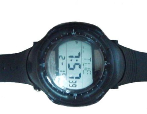 EL Backlight Multifunction Digital Watch Germany Radio Control Auto Reception Daily