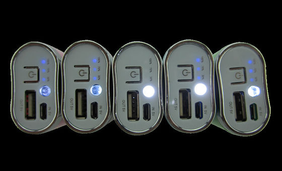 4400MAH اسطوانة قابلة للشحن USB البنك المحمولة السلطة للحصول على سامسونج غالاكسي ملاحظة