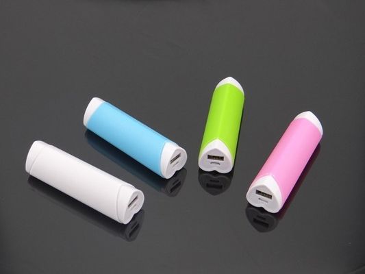 Banco portátil del poder del lápiz labial USB de la forma del corazón para Iphone/IPod, colorido