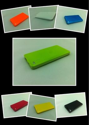 Li - Polymer Ultra Thin Power Bank 4400mAh , Pocket Cell Phone Charger