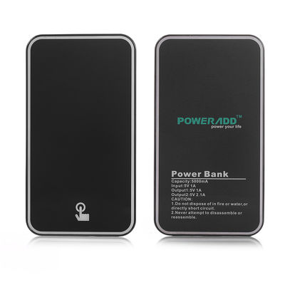 قابل شارژ پشتیبان گیری 5000MAH اضطراری بانک قابل حمل قدرت برای دستگاه های موبایل