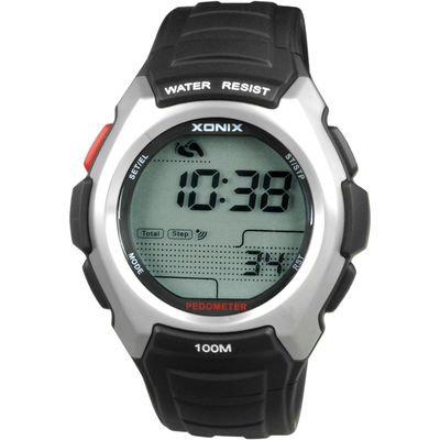 De Horloges van de caloriepedometer voor de Teller van de Vrouwenstap/Digitaal Kwartspolshorloge