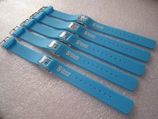 स्लिम एलईडी डिजिटल कलाई घड़ी जापान Movt, सिलिकॉन wristband गम चबाने घड़ी