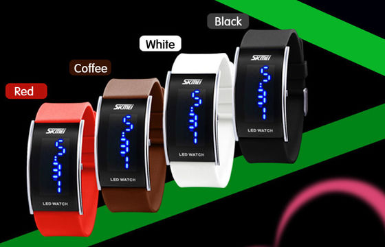 Unisex- LEIDEN Digitaal Polshorloge, Water Bestand Elektronisch Horloge