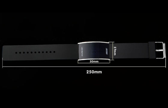 Unisex- LEIDEN Digitaal Polshorloge, Water Bestand Elektronisch Horloge