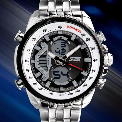 Van het het Kwartsmetaal van Japan Movt de Riemhorloge