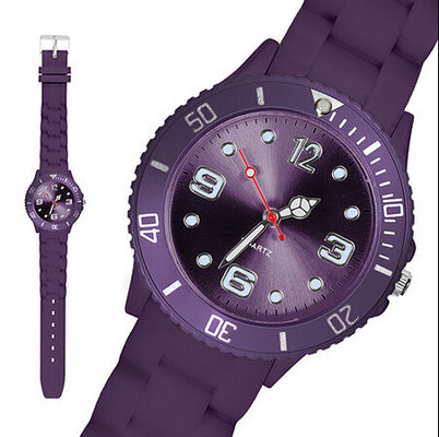 Promosi khusus Unisex Silicone tali Perhiasan Gelang 43mm Dengan Adjudable Strap