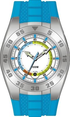 Gli orologi di calibratura di auto della cinghia del silicio, orologi di Digital più freschi si raddoppiano fascia oraria