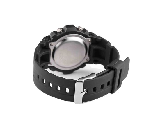 China Gerakan Tahan Air Sport Watch Dengan PU Strap / Stainless Steel Kembali Kasus