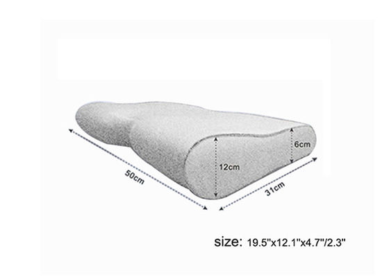 Contour Memory Foam Massage Pillow / Memory Foam Bed Pillow OEM