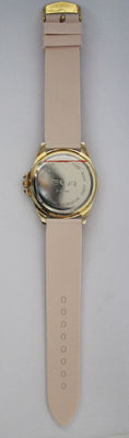 Orologio bianco resistente per le ragazze, LOGO del quarzo del silicone del modello del quadrante dell'acqua su misura sul quadrante