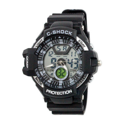 O silicone caçoa relógios de Digitas Multifunction/relógios frescos do esporte com G-Choque