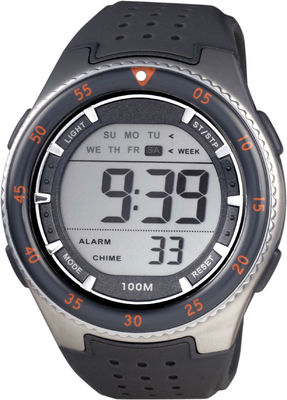 Mężczyźni zwijające Sportowy Męski zegarek z cyfrowym 100m Wodoodporny Chronograph