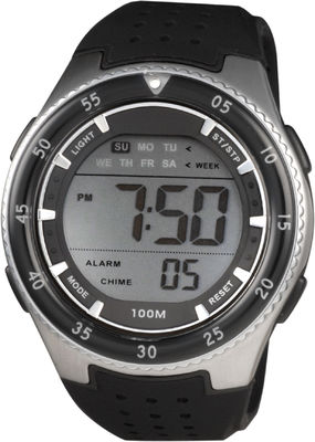 Mężczyźni zwijające Sportowy Męski zegarek z cyfrowym 100m Wodoodporny Chronograph