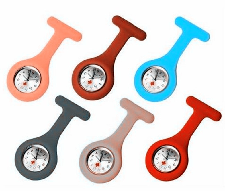 Cinghia molle ROHS del silicone del silicone dell'orologio variopinto flessibile dell'infermiere