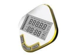 Multifunctional 3D promotional pedometer measures Steps, Distance & Calories Burned