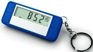 DC3V 3D sensor pedometer, 7 days memory Calorie Counter Pedometer with CE and ROSH