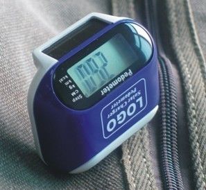 Extra large display for easy readout Solar Calorie Counter Pedometer with CE, ROHS