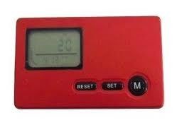 fashionable Promotional digital step counters walking pedometer with clock