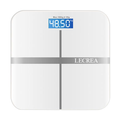 high capacity Electronic Bathroom Scales for heavy people 180kg / 330lb
