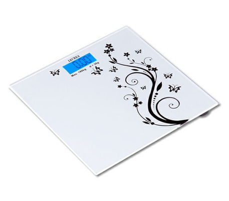 ladys home Accurate Electronic Bathroom Scales custom butterfly printed