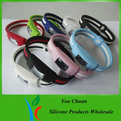 Silkscreen printed and pantone color silicon wristband watches With Logo printed