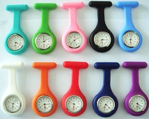 Hot Sale Super Fashion Silicone Nurse FOB Watch, Doctor Watch, Silicone Wristband Watch