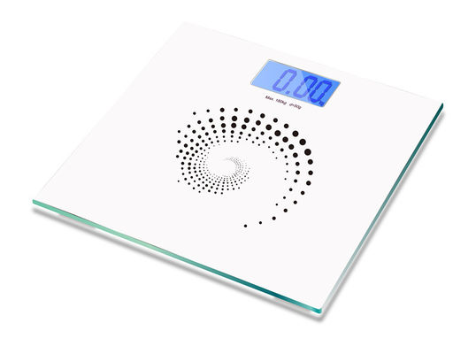 Pink Simple Personal Digital Bathroom Scales Large Custom 180kg