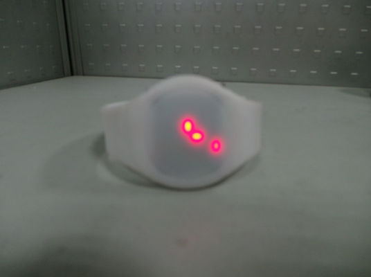 White Silicone Wristband Watch Super Nice Led Touch Screnn Watch